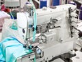 Coverstitch sewing machine Royalty Free Stock Photo