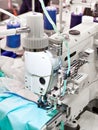 Coverstitch sewing machine Royalty Free Stock Photo
