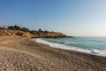 The coves of Vinaroz a clear day Royalty Free Stock Photo