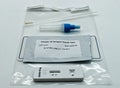 Covid-19 antigen rapid test kit set isolated on white background.