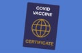 Covid certificate certifying immunity and data protection