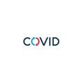 Covid and Circle Arrows Royalty Free Stock Photo