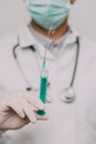 Covid-19 concept image. Epidemics outbreak Royalty Free Stock Photo
