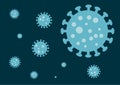 Covid-19 or Corona Virus Pandemic Royalty Free Stock Photo