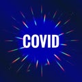 Covid 19 Coronavirus Blue City Header