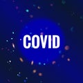 Covid 19 Coronavirus Blue City Header