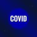 Covid 19 Coronavirus Blue City Header