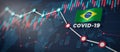 COVID-19 Coronavirus Brazil Economic Impact Concept Image