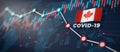 COVID-19 Coronavirus Canada Economic Impact Concept Image