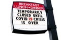 Covid -19 Coronavirus Closed Restaurant Dining Food Business Quarantine