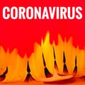 Covid 19 Coronavirus Header Colored Abstract