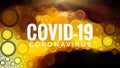 Covid 19 Header Colored Abstract Creative Background