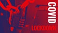 Covid 19 Coronavirus Lockdown Header Background Illustration