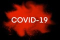 COVID-19 ,Coronavirus outbreak background concept