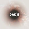 Covid-19 Coronavirus Outbreak Phsycodelic Colored Abstract Creative Background