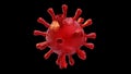 Covid-19 coronavirus pademic-3d rendering