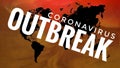 Covid 19 Coronavirus World Pandemic Outbreak Abstract Background Illustration