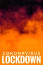 Covid Covid-19 Coronavirus Lockdown Header Background Illustration