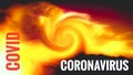 Covid 19 Fire Coronavirus Header Illustrations Royalty Free Stock Photo