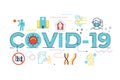 COVID-19 illustration Royalty Free Stock Photo