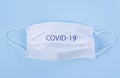 COVID-19 on medical mask