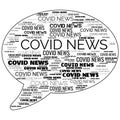 Covid News Text Page Header