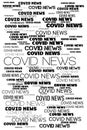 Covid News Text Page Header