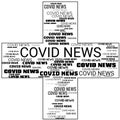 Covid News Text Page Header