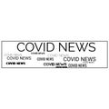 Covid News Text Page Header