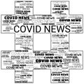 Covid News Text Page Header