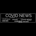 Covid News Text Page Header