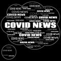 Covid News Text Page Header