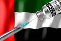 Covid-19, SARS-CoV-2, coronavirus vaccination programme in United Arab Emirates, vial and syringe