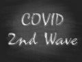 Covid 19 second wave, Dangerous chinese coronavirus outbreak, coronavirus, COVID-19, Alertness, Bacterium. Text