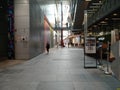Covid - shopping at empty mall in Singapore