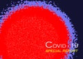 Covid-19 Special Report Blue A3 size