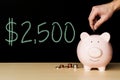 $2500 COVID-19 Stimulus Piggybank