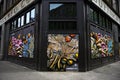 Covid19 street art in Pioneer Square Seattle
