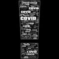 Covid Text Sign Banners Notice