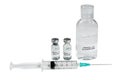 Covid-19 vaccine concept.