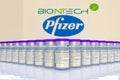 Covid-19 vaccine jointly developed by Pfizer and BioNTech