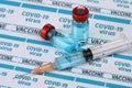 Covid 19 vaccine Royalty Free Stock Photo