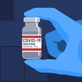 Covid-19 vaccine vial