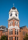 Covington Clock Tower Royalty Free Stock Photo