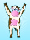 Cow Cartoon Character