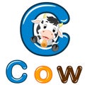 Cow cartoon