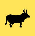 Cow, Cattle silhouette