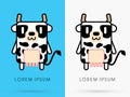 Cow dairy cattle cute cartoon