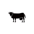 cow icon. Element of farm for mobile concept and web apps. Icon for website design and development, app development. Premium icon Royalty Free Stock Photo