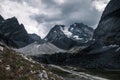 Cow lake, Lac des Vaches, Vanoise national Park, France Royalty Free Stock Photo